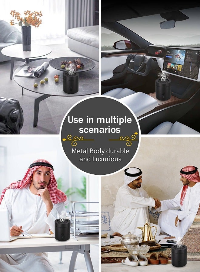 Telawah Electronic Portable Incense Burner Bukhoor with Magnetic Cover Easy to Use for Home - Image 4